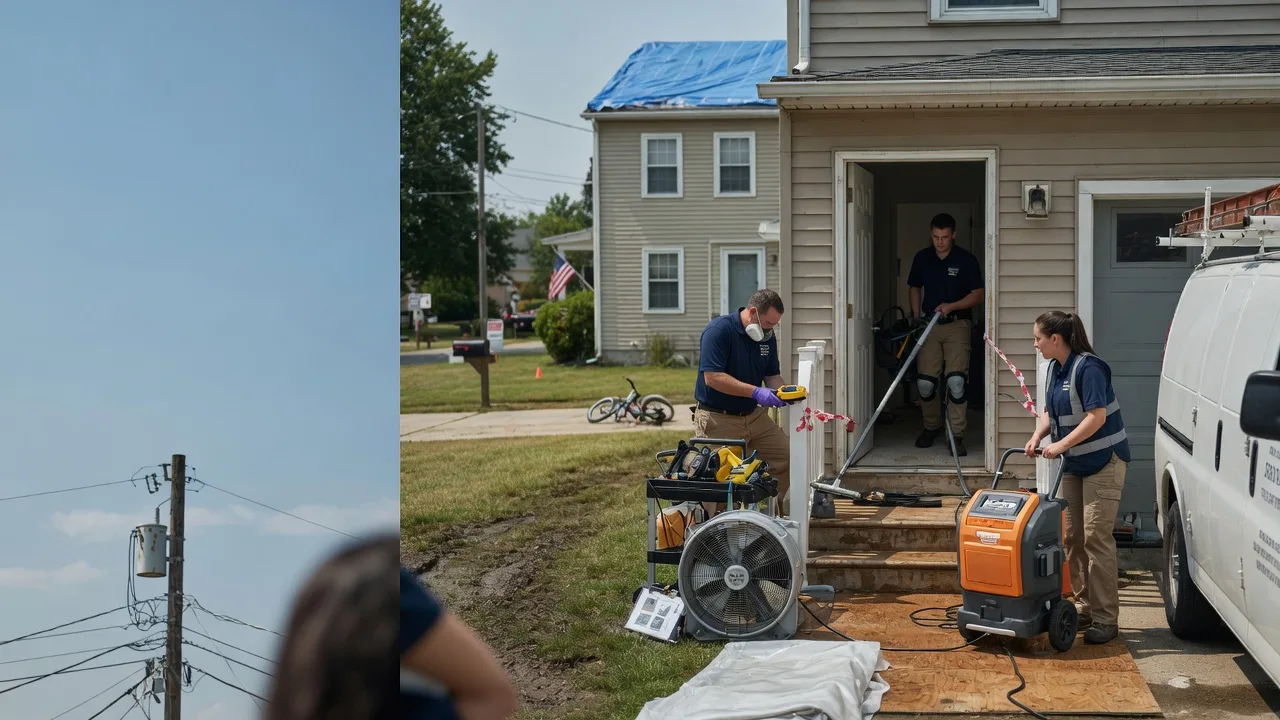 Water Damage Repair in Juliustown, NJ near me